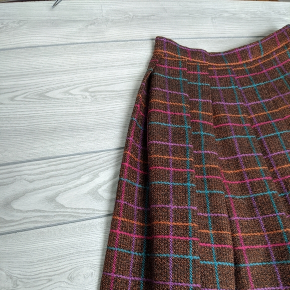 Vintage 60s-70s skirt. Alex Colman California. - Picture 2 of 9